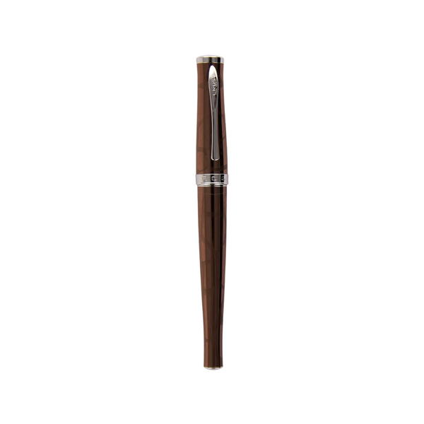 Load image into Gallery viewer, Cross Fountain Pen - Brown Giraffe with Chrome Trims
