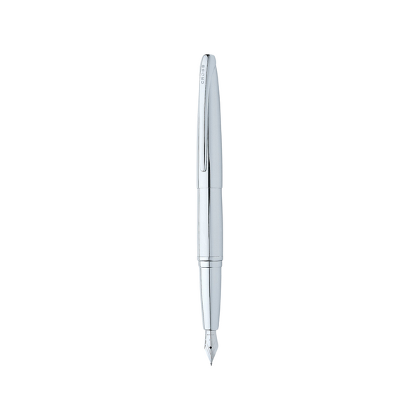 Load image into Gallery viewer, Cross ATX Pure Chrome Fountain Pen
