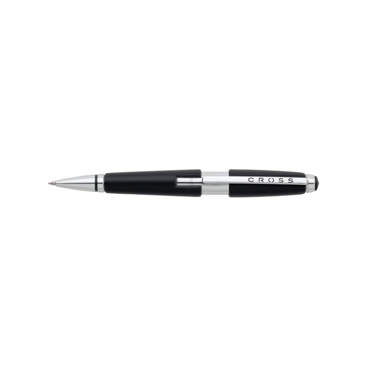 Cross Edge Rollerball Pen in Jet Black — Cross rollerball pen — fluid gel ink writing instrument, at Cityluxe Singapore