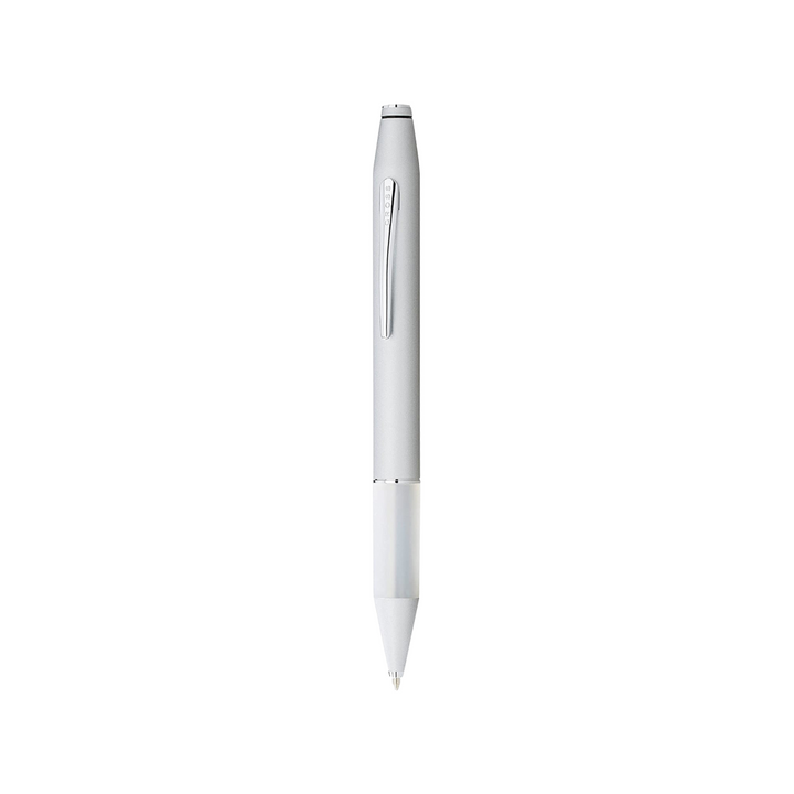 Cross Easy Writer Satin Chrome Ballpoint Pen — Cross ballpoint pen — reliable smooth-writing everyday pen, at Cityluxe Singapore