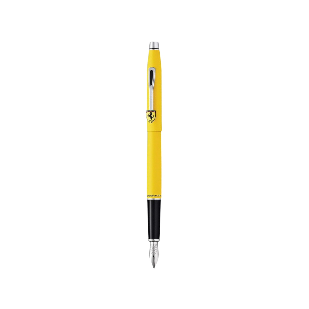 Cross Ferrari Classic Century Fountain Pen - Modena Yellow Lacquer