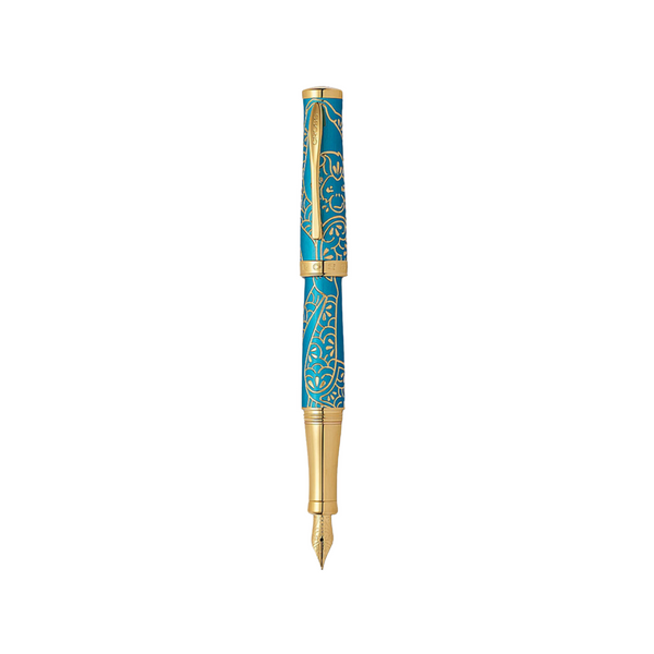 Load image into Gallery viewer, Cross Year of the Monkey Fountain Pen - Tibetan Teal
