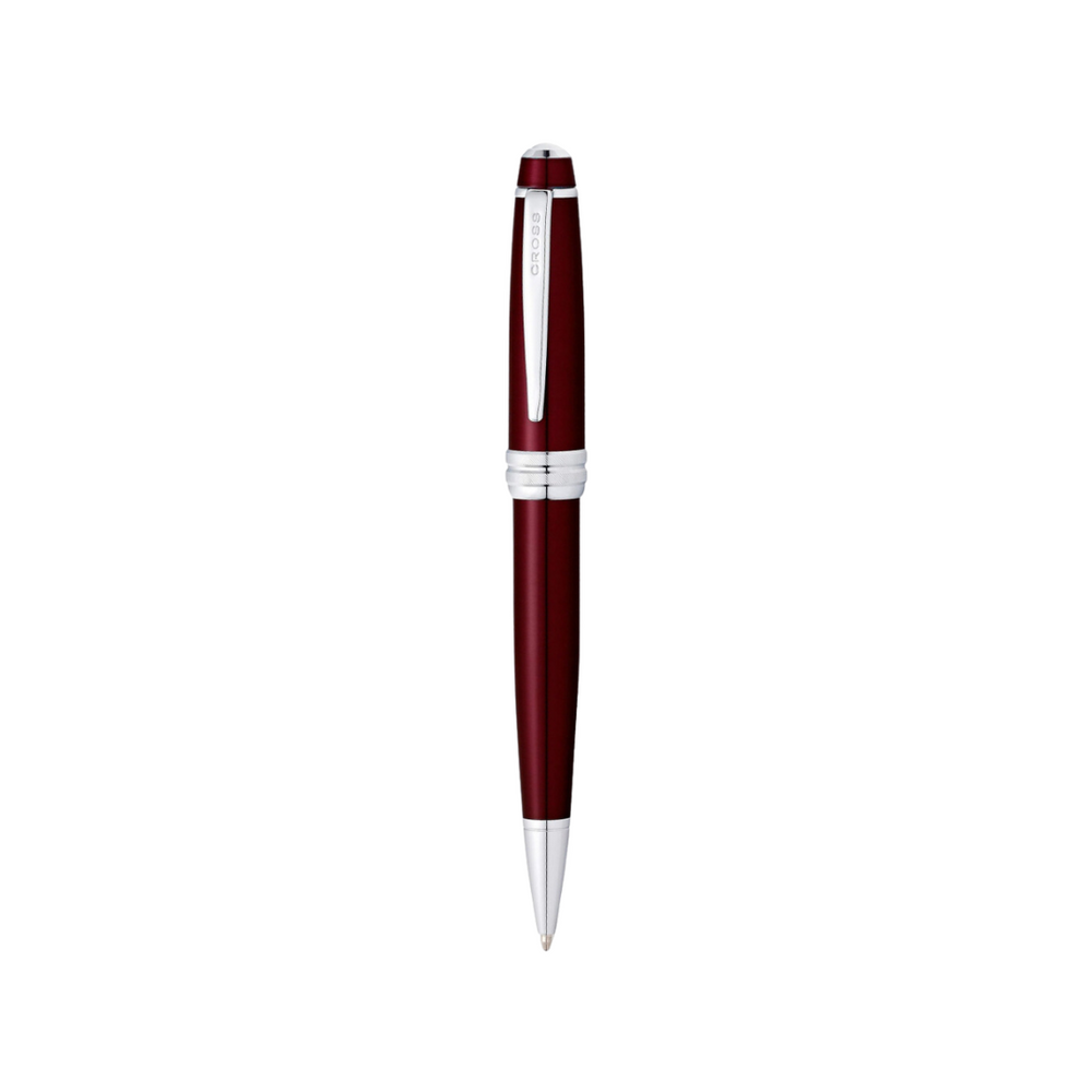 Cross Bailey Ballpoint Pen in Red Lacquer — Cross ballpoint pen — reliable smooth-writing everyday pen, at Cityluxe Singapore