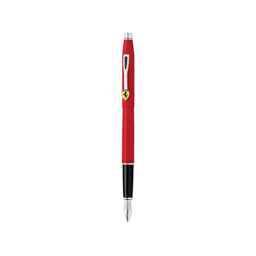 Cross Ferrari Classic Century Fountain Pen - Matte Rosso Corsa Red Lacquer