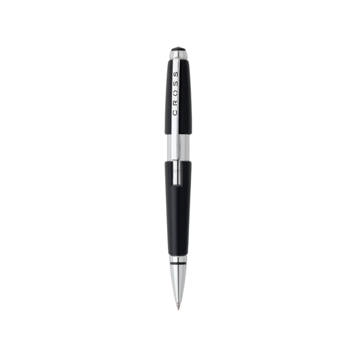 Cross Edge Rollerball Pen in Jet Black — Cross rollerball pen — fluid gel ink writing instrument, at Cityluxe Singapore