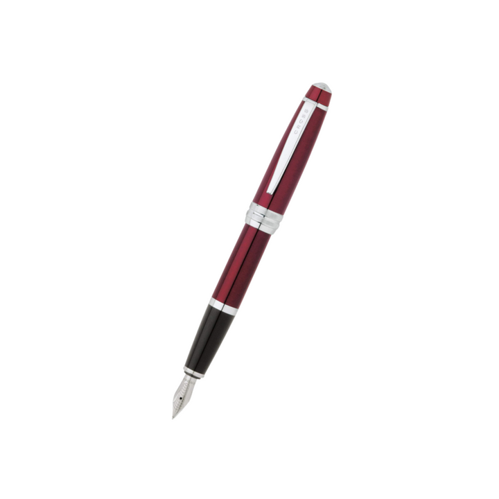 Cross Bailey Fountain Pen - Red Lacquer (Medium)