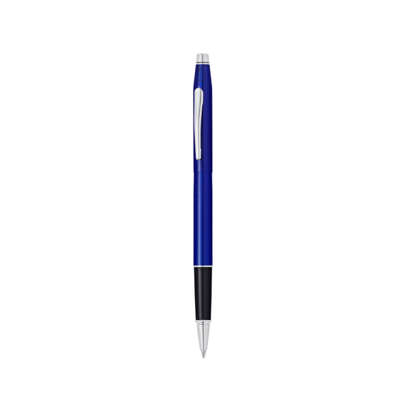 Load image into Gallery viewer, Cross Classic Century Translucent Blue Lacquer Rollerball Pen
