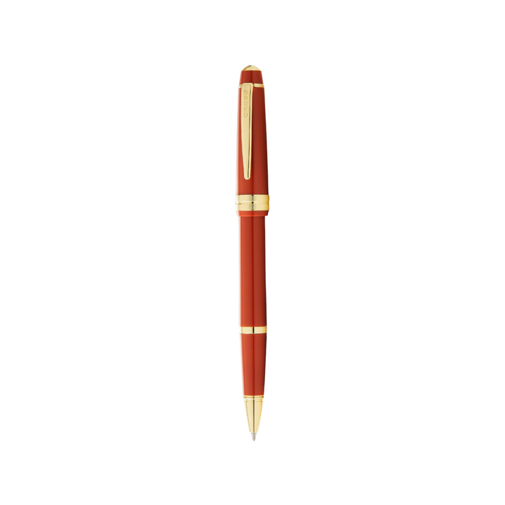 Cross Bailey Light Polished Amber Resin and Gold Tone Rollerball Pen