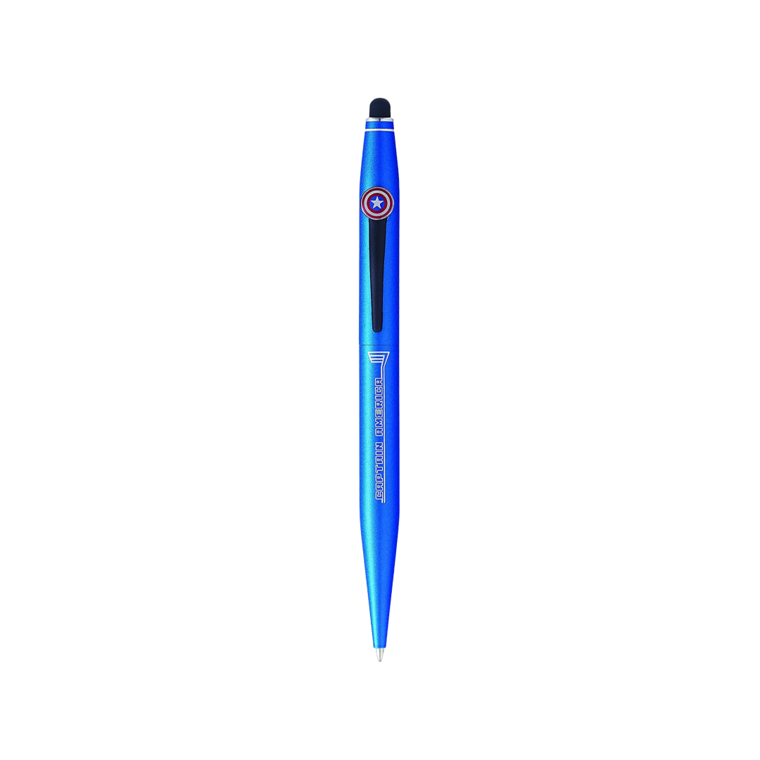 Cross Tech2 Ballpoint Pen in Captain America — Cross ballpoint pen — reliable smooth-writing everyday pen, at Cityluxe Singapore