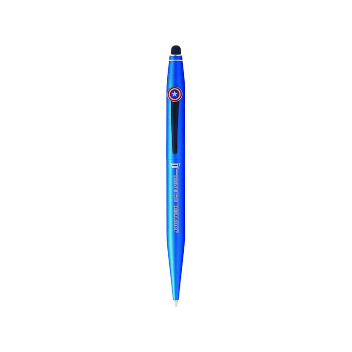 Cross Tech2 Ballpoint Pen in Captain America — Cross ballpoint pen — reliable smooth-writing everyday pen, at Cityluxe Singapore