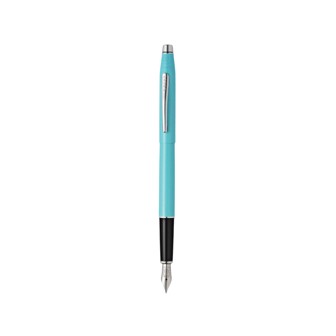 Cross Classic Century Fountain Pen in Aquatic Sea — Cross fountain pen — precision nib writing instrument, at Cityluxe Singapore stationery store