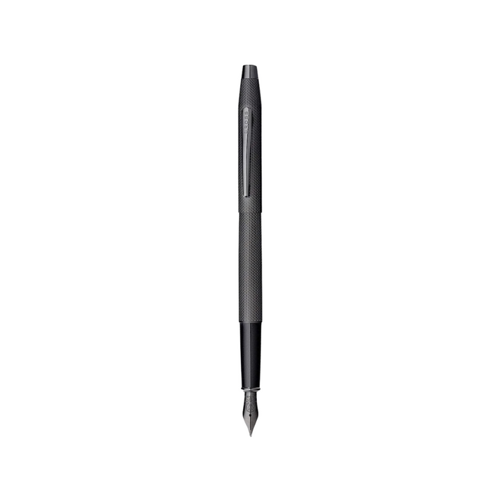 Cross Classic Century Fountain Pen in Brushed Black — Cross fountain pen — precision nib writing instrument, at Cityluxe Singapore stationery store