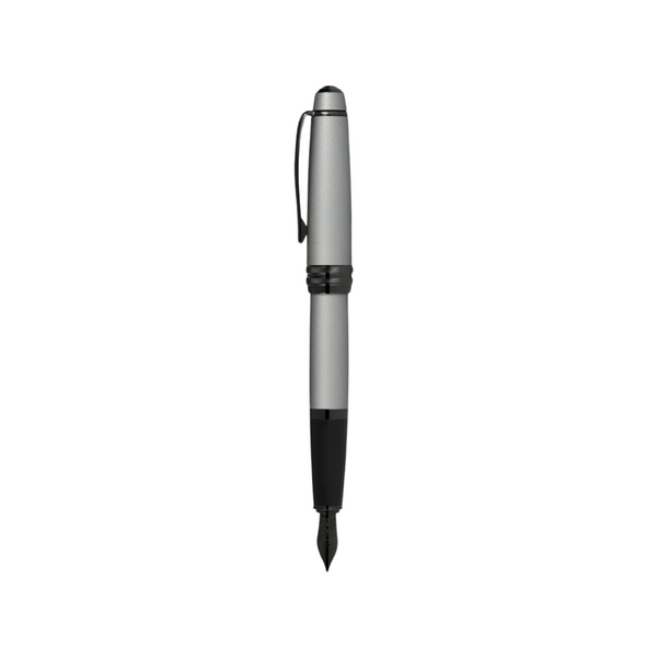 Load image into Gallery viewer, Cross Bailey Fountain Pen - Matte Gray
