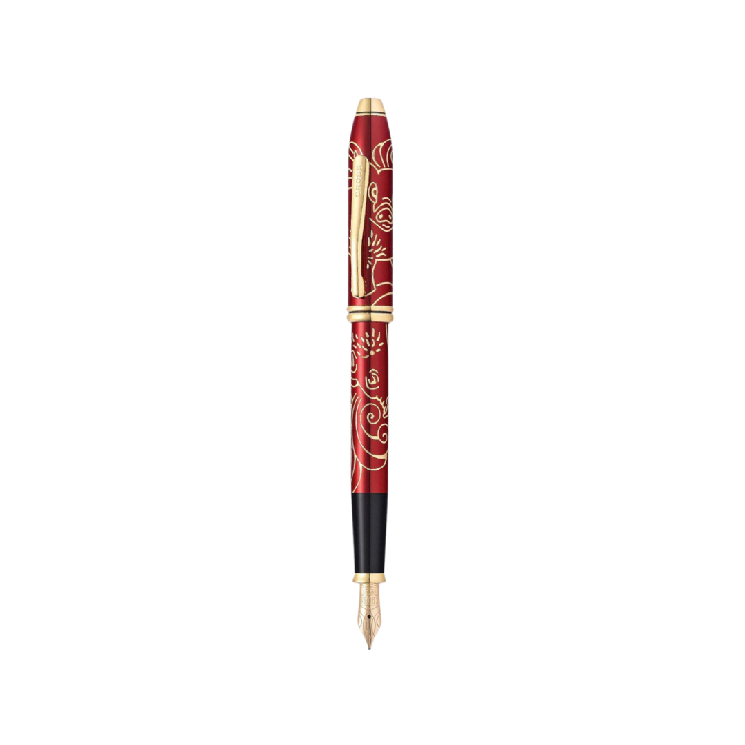 Cross Townsend Year of the Pig Fountain Pen - Red