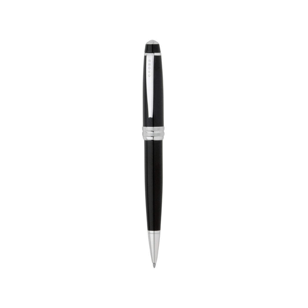 Cross Bailey Ballpoint Pen in Black Lacquer — Cross ballpoint pen — reliable smooth-writing everyday pen, at Cityluxe Singapore