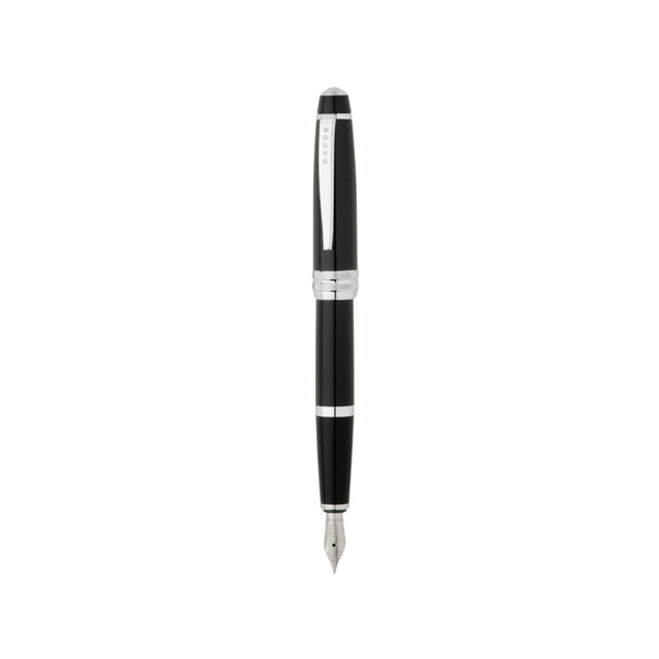 Load image into Gallery viewer, Cross Bailey Fountain Pen - Black Lacquer (Medium)
