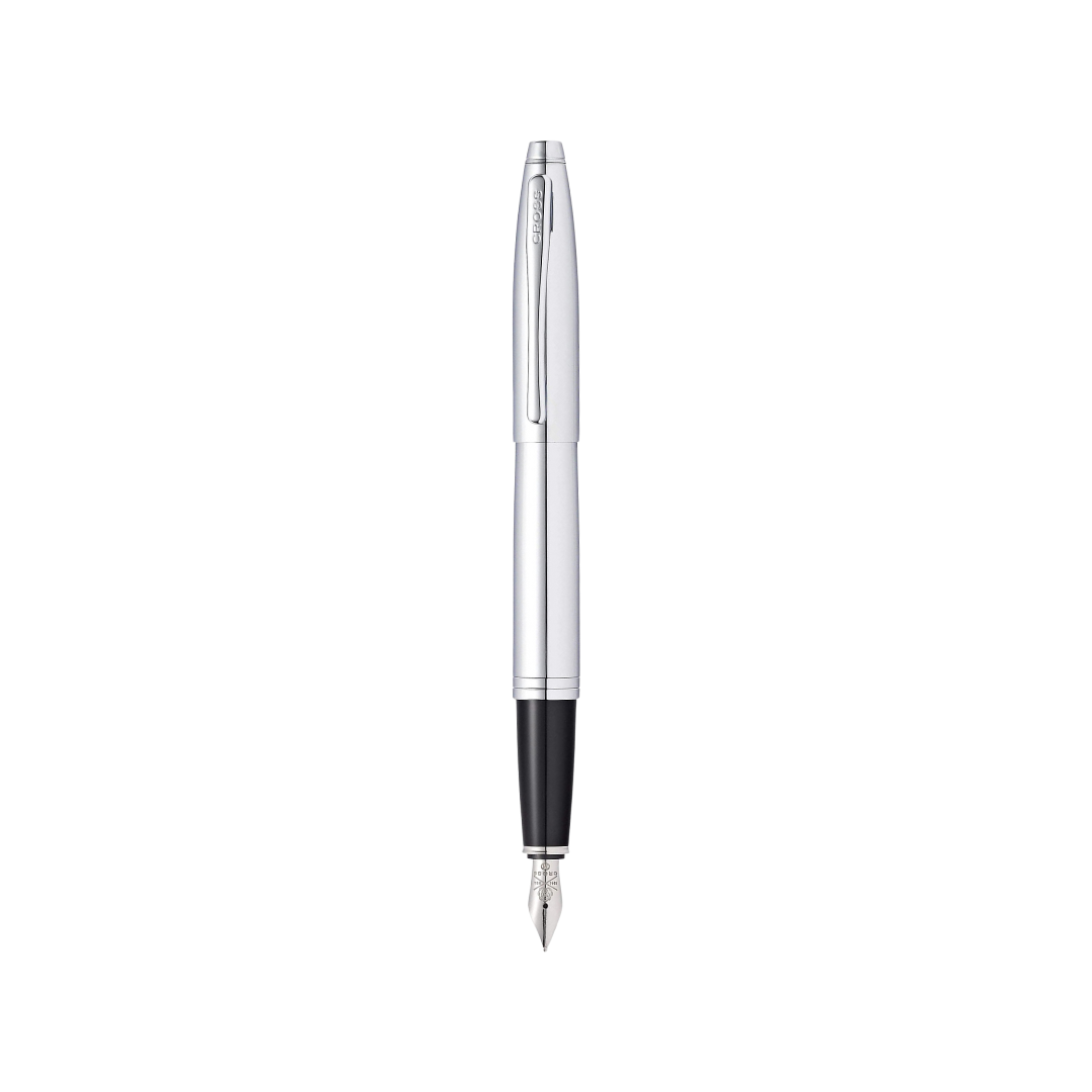 Cross Calias Polished Chrome Fountain Pen Gift Box