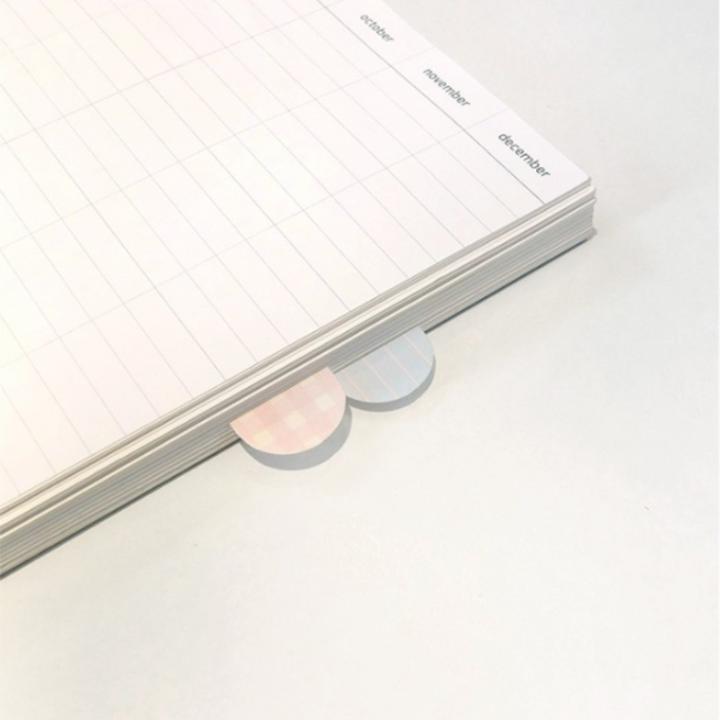 Suatelier Daily Plan Sticky Memo - .51 Pastel Grid (3)