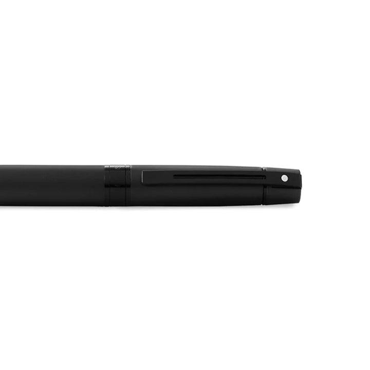 Sheaffer 300 E9343 Matte Black With Black Trims Fountain Pen  (WW30) — Sheaffer fountain pen — precision nib writing instrument, at Cityluxe Singapore stationery store