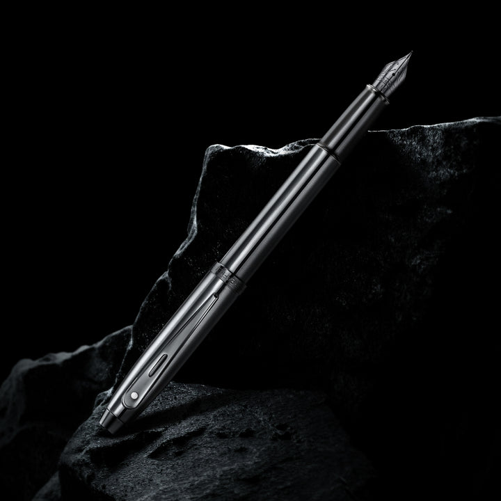 Sheaffer 100 E9375 Ionic With PVD Trims Fountain Pen (WW30) — Sheaffer fountain pen — precision nib writing instrument, at Cityluxe Singapore stationery store