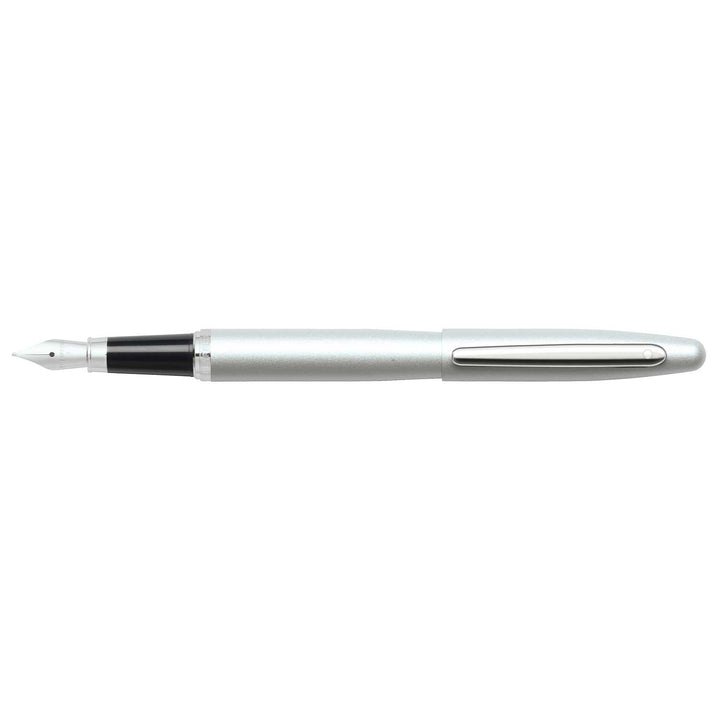 Sheaffer  VFM E9400 Strobe Silver Fountain Pen — Sheaffer fountain pen — precision nib writing instrument, at Cityluxe Singapore stationery store
