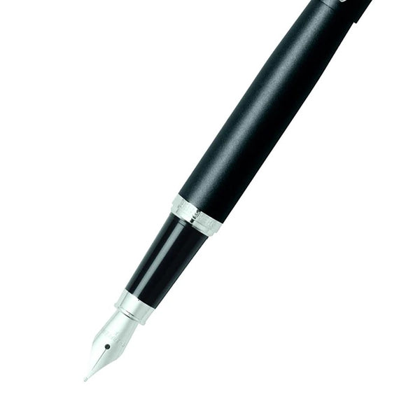 Load image into Gallery viewer, Sheaffer VFM E9405 Fountain Pen - Matte Black with Chrome Plated Trims

