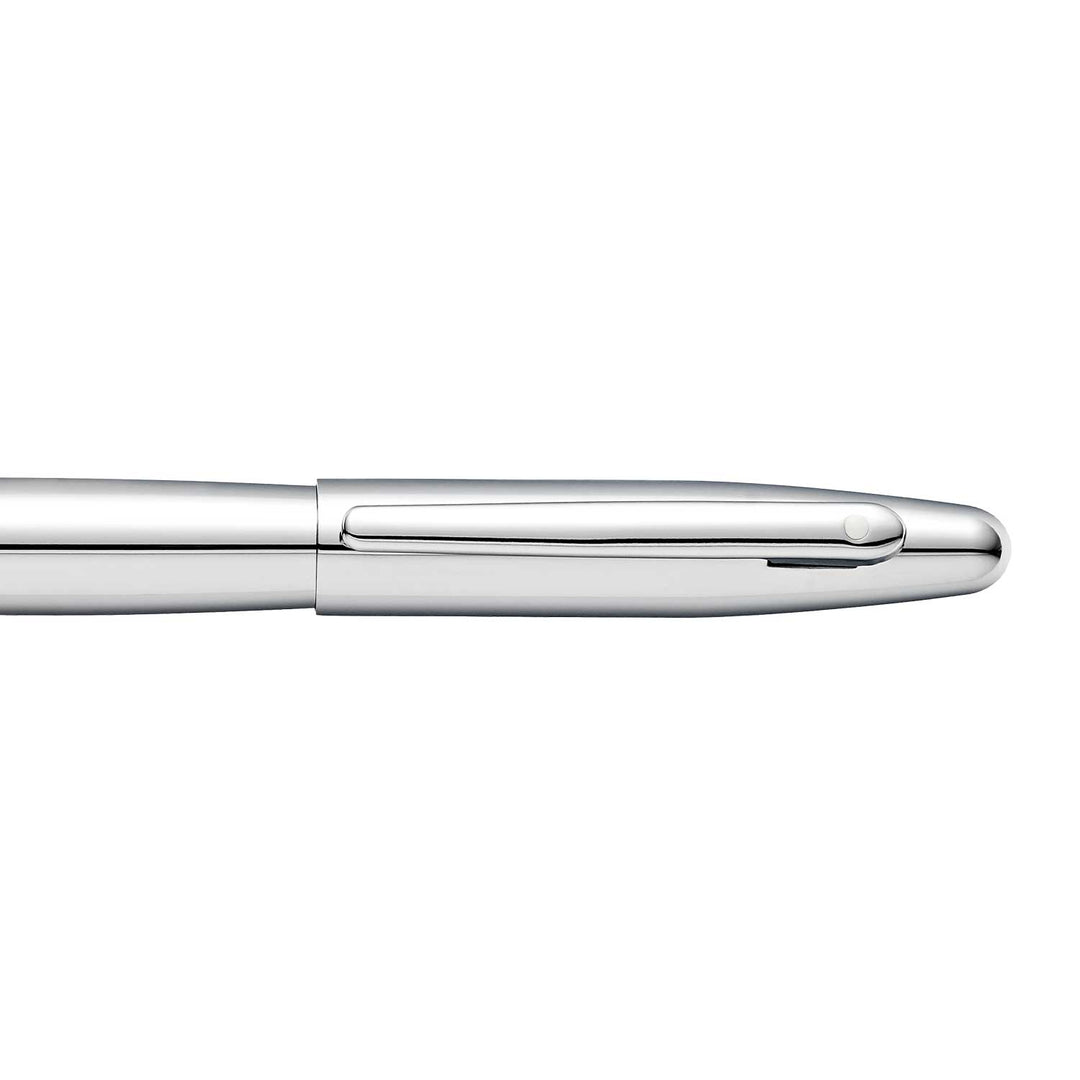 Sheaffer  VFM E9421 Polished Chrome With Chrome Trims Fountain Pen (WW31) — Sheaffer fountain pen — precision nib writing instrument, at Cityluxe Singapore stationery store