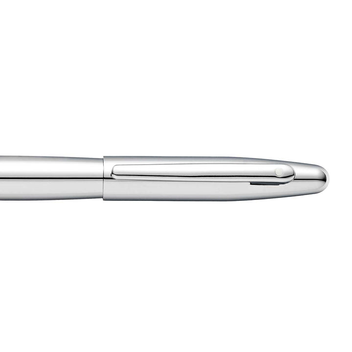 Sheaffer  VFM E9421 Polished Chrome With Chrome Trims Fountain Pen (WW31) — Sheaffer fountain pen — precision nib writing instrument, at Cityluxe Singapore stationery store