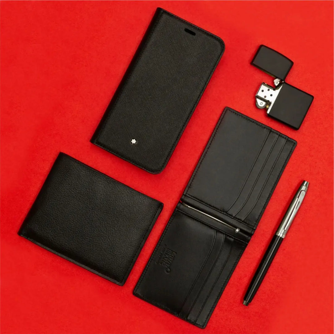 Sheaffer 100 E9313 Glossy Black Barrel Brushed Chrome Cap Rollerball Pen (WW30) — Sheaffer rollerball pen — fluid gel ink writing instrument, at Cityluxe Singapore