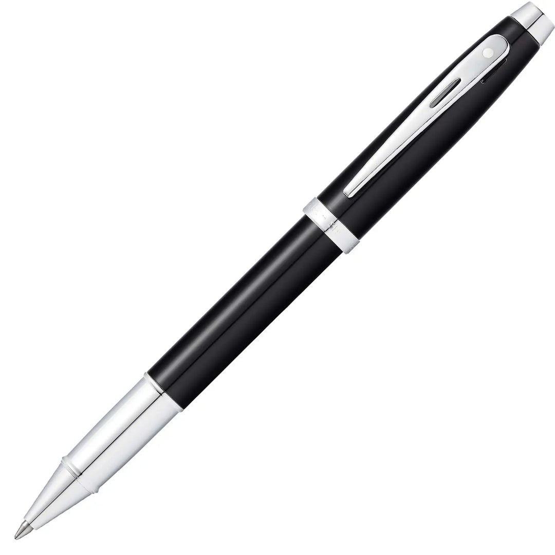 Sheaffer 100 E9338 Glossy Black Lacquer Rollerball Pen (WW30)