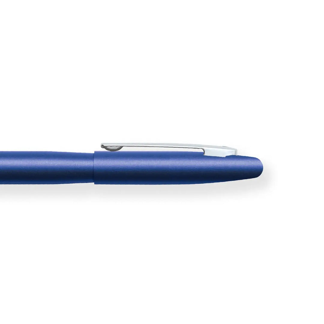 Sheaffer  VFM E9401 Neon Blue With Chrome Trims Rollerball Pen (WW31) — Sheaffer rollerball pen — fluid gel ink writing instrument, at Cityluxe Singapore