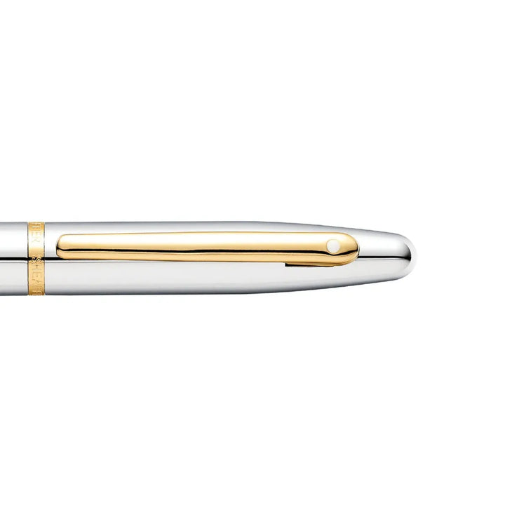 Sheaffer  VFM E9422 Polished Chrome with Gold Trims Rollerball Pen (WW31)