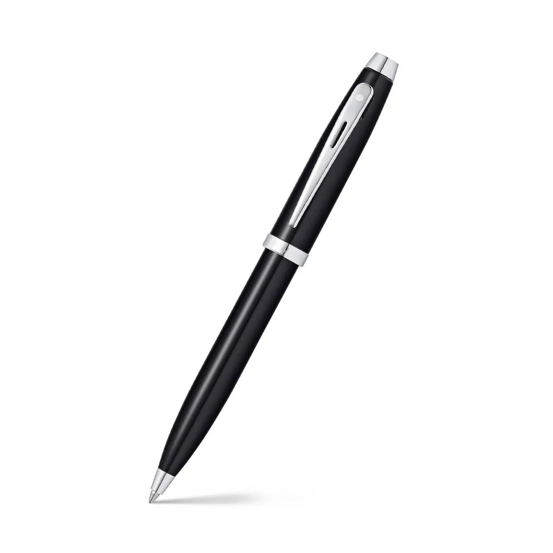 Sheaffer 100 E9338 Glossy Black Lacquer Ballpoint Pen (WW30)