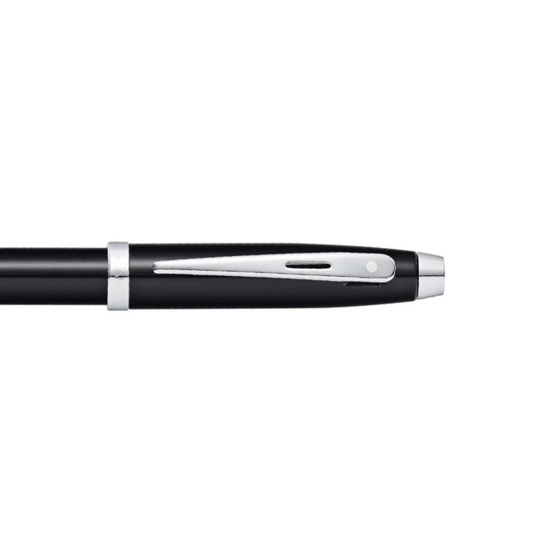 Sheaffer 100 E9338 Glossy Black Lacquer Ballpoint Pen (WW30)