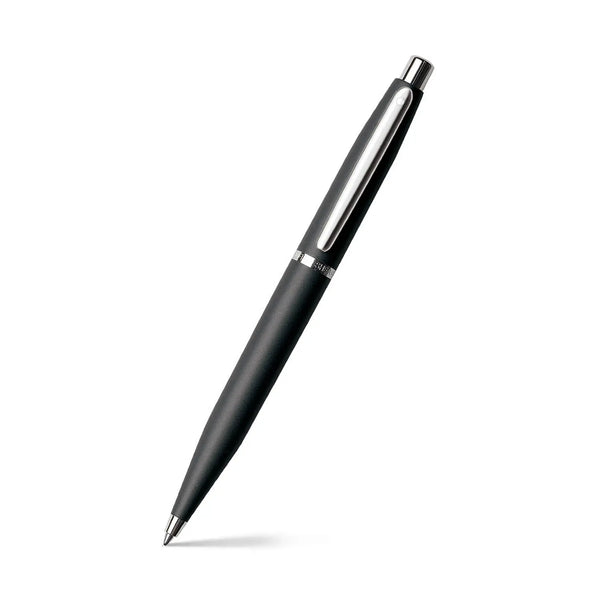 Sheaffer  VFM E9405 Matte Black With Chrome Trims Ballpoint Pen (WW31) — Sheaffer ballpoint pen — reliable smooth-writing everyday pen, at Cityluxe Singapore