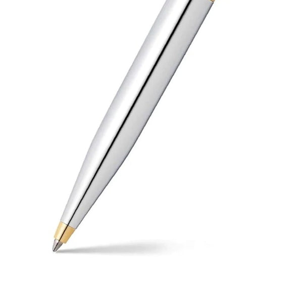 Load image into Gallery viewer, Sheaffer VFM E9422 Ballpoint Pen - Polished Chrome with Gold Plated Trims
