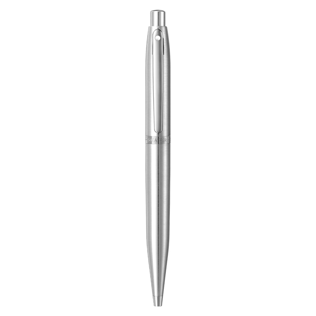 Sheaffer  VFM 9426 Brushed Chrome  With Chrome Trim Ballpoint Pen (WW31)