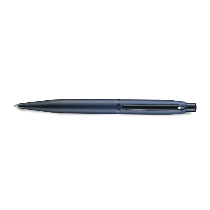 Sheaffer VFM 9429 Matt Blue  With Matt Black PVD Trims Ballpoint Pen (WW31) — Sheaffer ballpoint pen — reliable smooth-writing everyday pen, at Cityluxe Singapore
