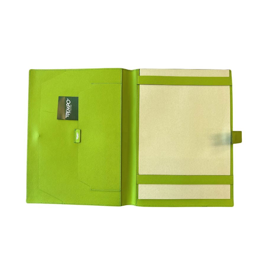 InTempo A4 Pad Cover with Closure — In Tempo document holder — premium stationery and lifestyle, at Cityluxe Singapore