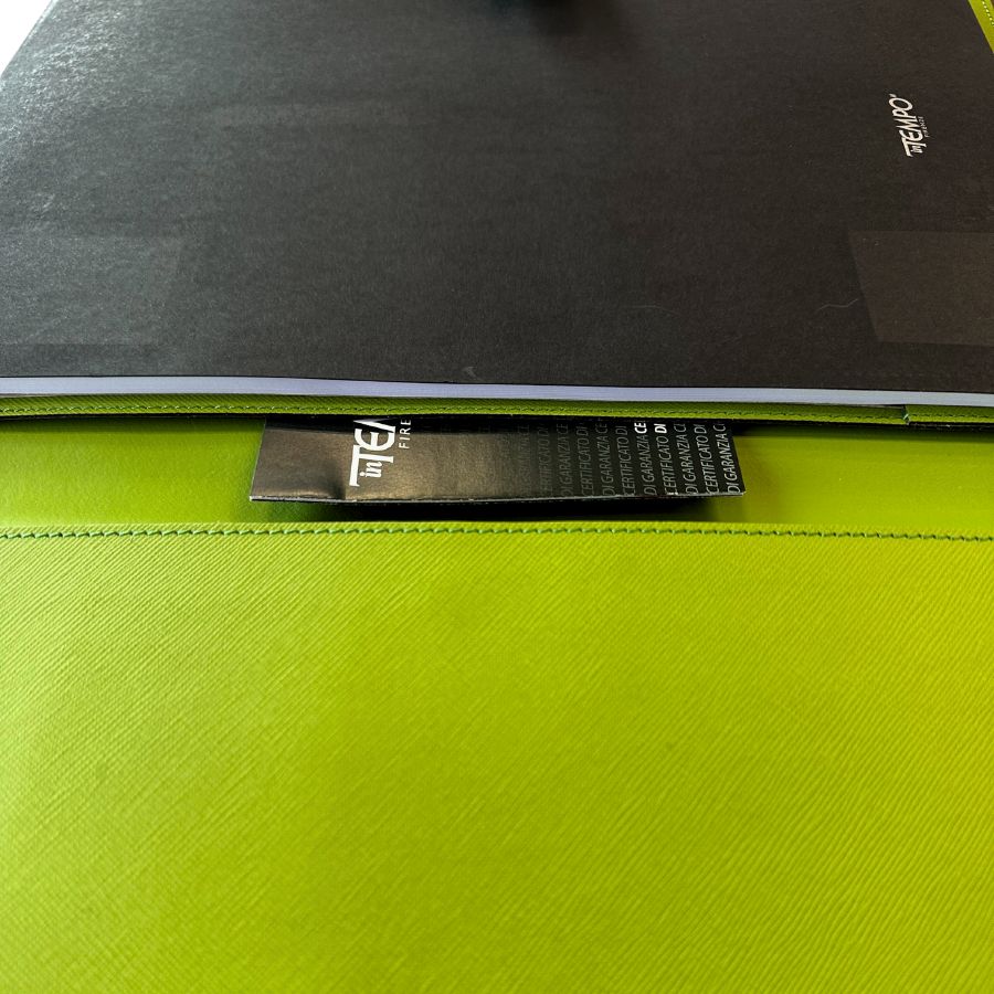 InTempo A4 Pad Cover with Closure — In Tempo document holder — premium stationery and lifestyle, at Cityluxe Singapore