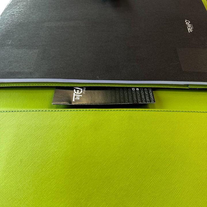 InTempo A4 Pad Cover with Closure — In Tempo document holder — premium stationery and lifestyle, at Cityluxe Singapore