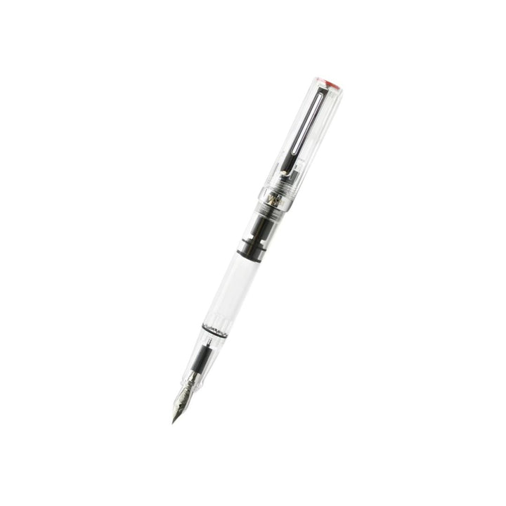 TWSBI ECO Fountain Pen in Clear — TWSBI fountain pen — precision nib writing instrument, at Cityluxe Singapore stationery store
