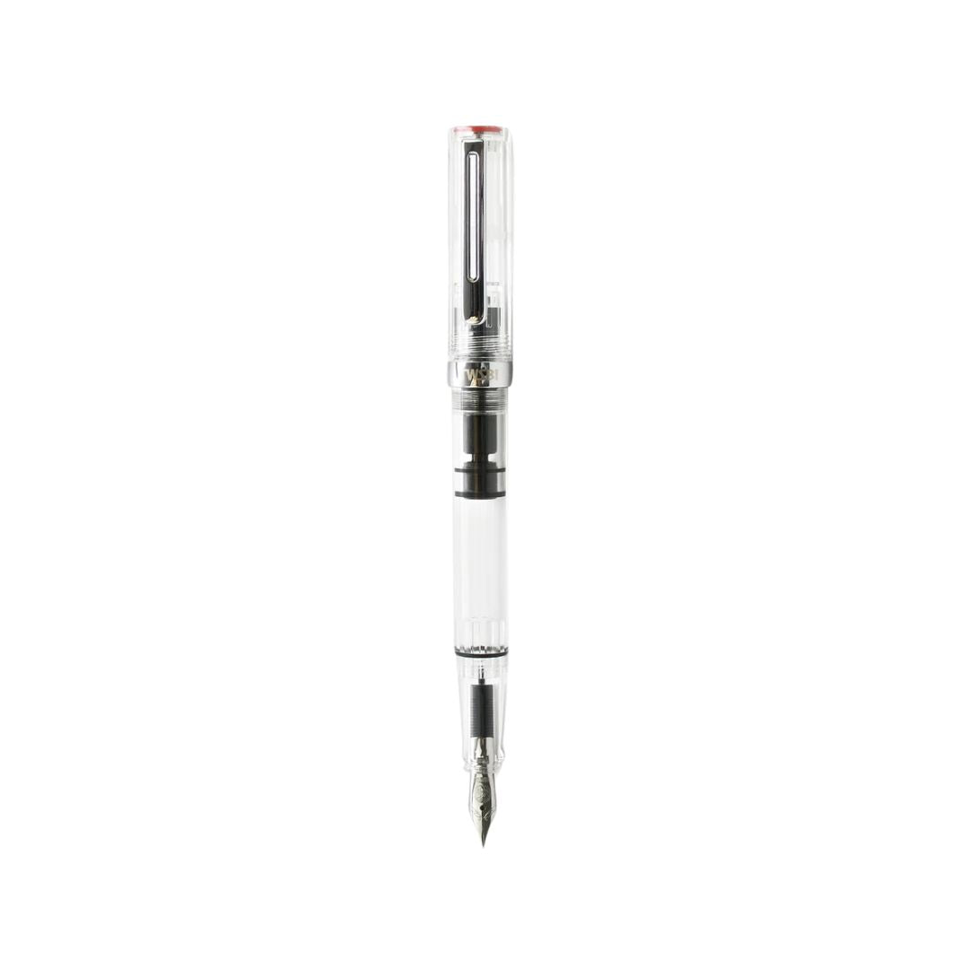 TWSBI ECO Fountain Pen in Clear — TWSBI fountain pen — precision nib writing instrument, at Cityluxe Singapore stationery store