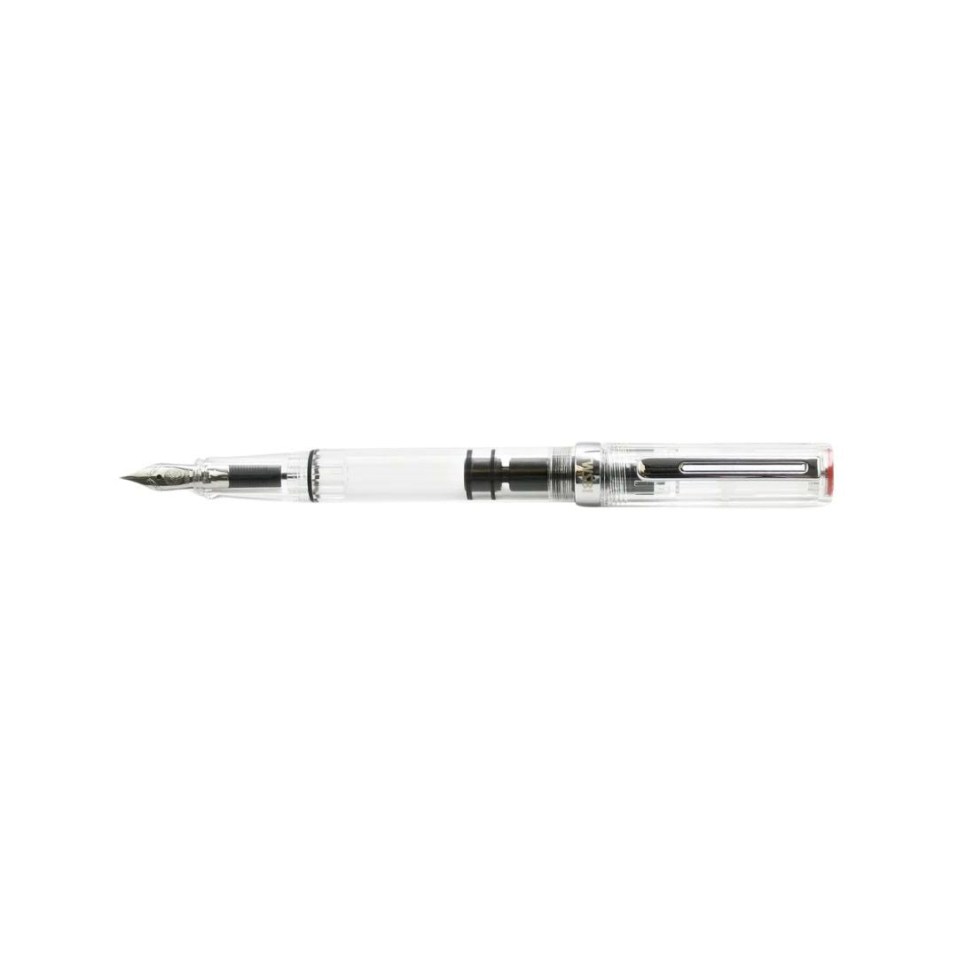 TWSBI ECO Fountain Pen in Clear — TWSBI fountain pen — precision nib writing instrument, at Cityluxe Singapore stationery store