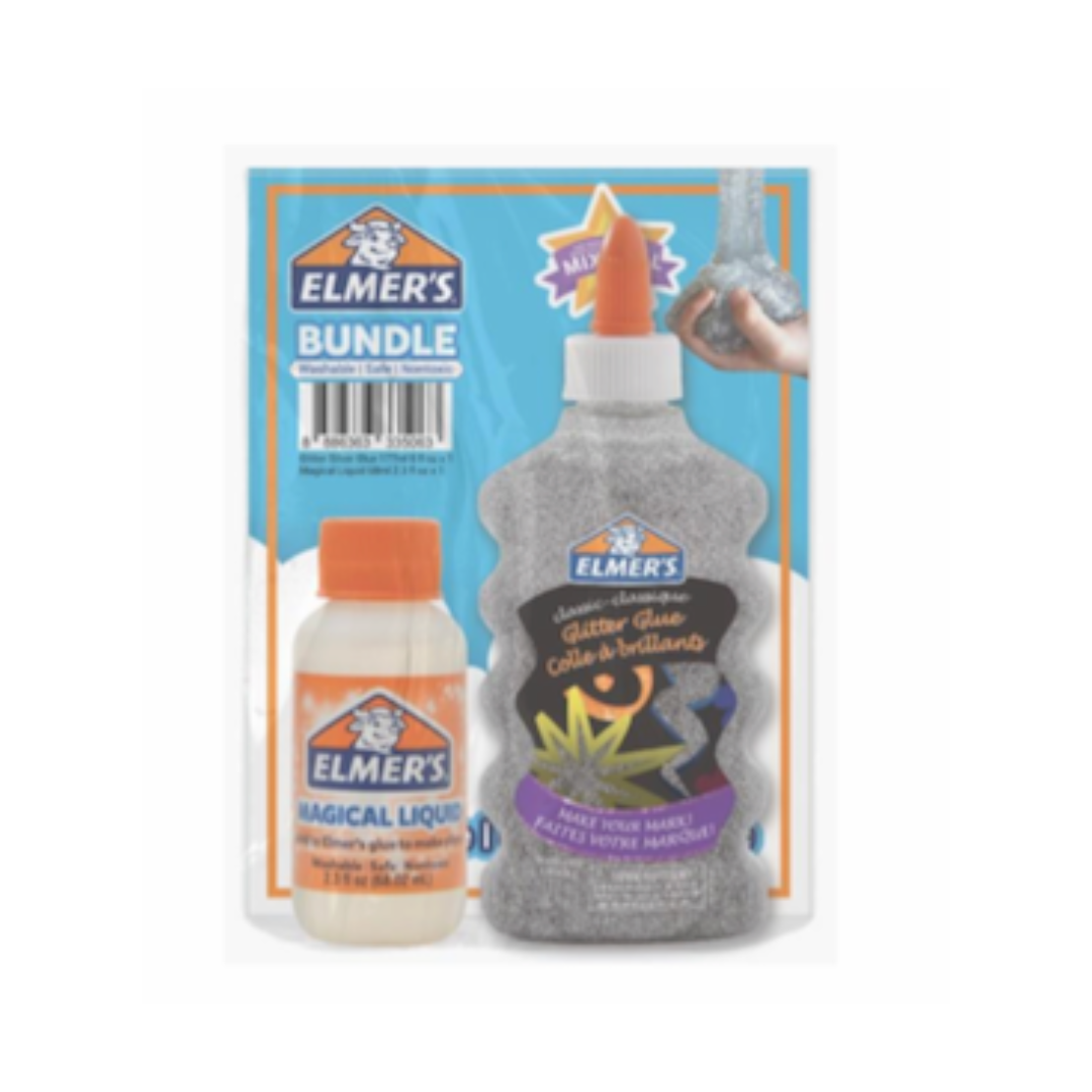 ELMER'S GLITTER SILVER + SLIME ACTIVATIOR