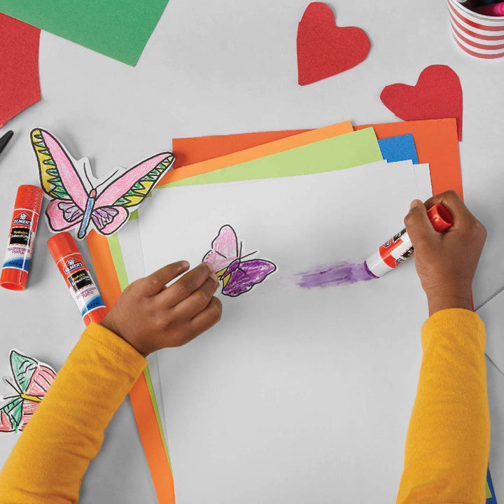 Elmer’s Purple Disappear Glue Stick DPP 6G (0.21oz) Bundle of 3