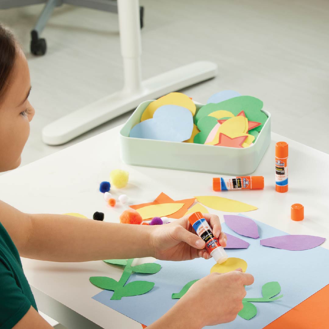 Elmer’s Purple Disappear Glue Stick DPP 6G (0.21oz) Bundle of 3