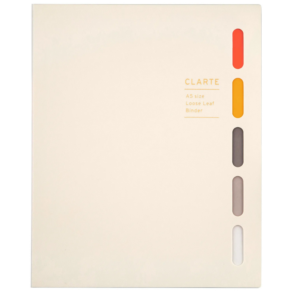 Maruman A5 Binder Clarte Ivory