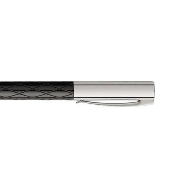 Faber-Castell Ambition Fountain Pen Rhombus Black (FPD 2024) — Faber-Castell fountain pen — precision nib writing instrument, at Cityluxe Singapore stationery store