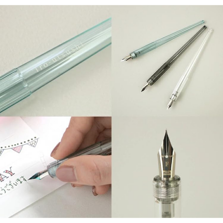 Pilot Iro-Utsushi Dip Fountain Pen - Clear